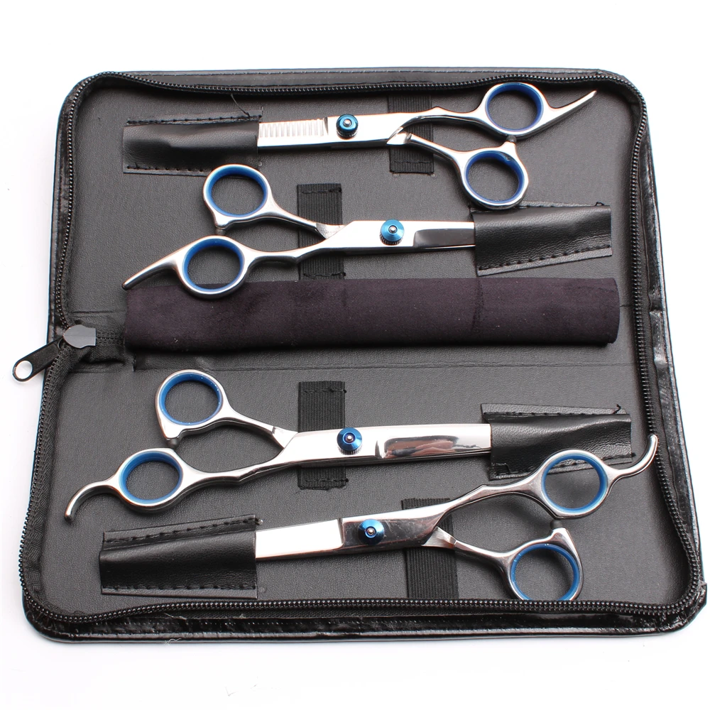 Hair Scissors Case, Storage Bag for Barbers, Hold 4 Pieces Scissors and Some Accessory Such As Combs / Clips, Good Quality 6805#