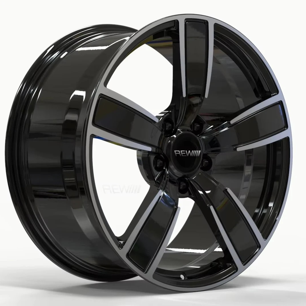 

FB0472 17'' New Mold Aluminum Alloy Wheel Spinning Model For SUV Pickup Trailer And Other Cars With Black Finishing