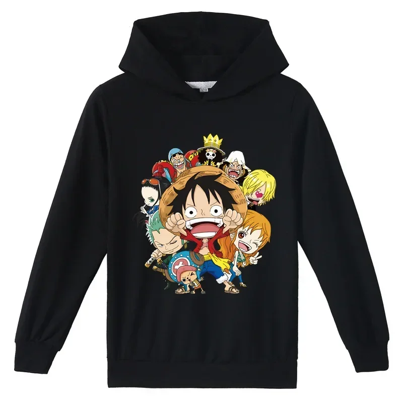 One Piece New Sweater Spring Autumn Winter 2024 Boys Children's Clothing Girls Tops Autumn Middle and Older Boys Handsome