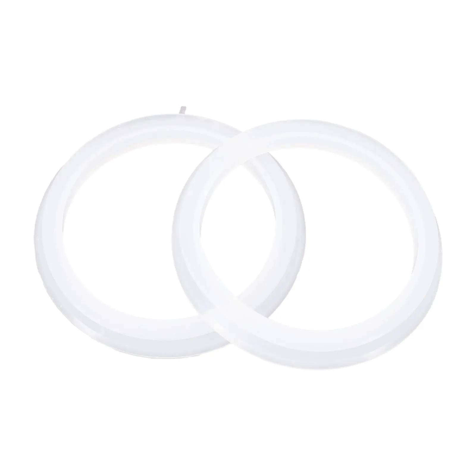 2pc Silicone Replacement Gasket for Basin Drain For Rings Sink and Bathtub Up Cap Washer Seal Repairs Leaking Drain