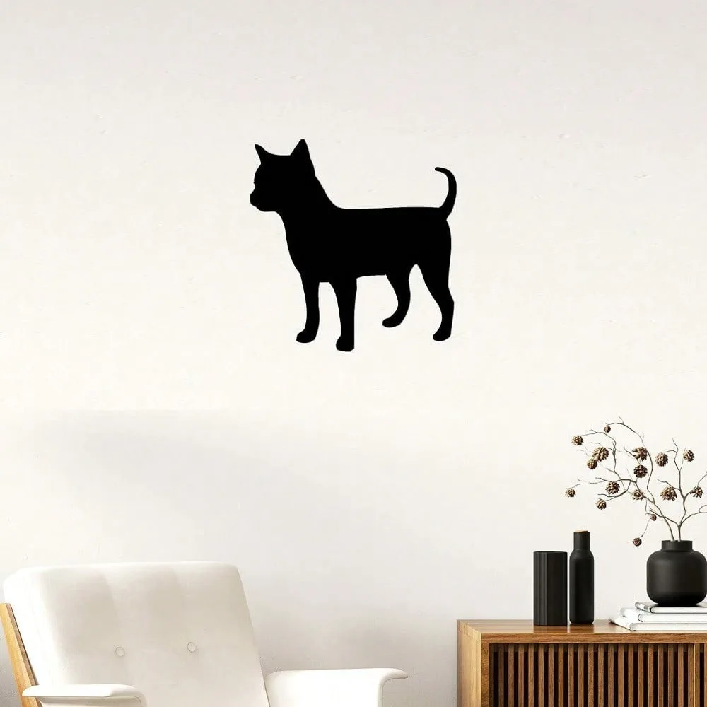 

Modern Dog Metal Wall Art Silhouette Hanging Decor