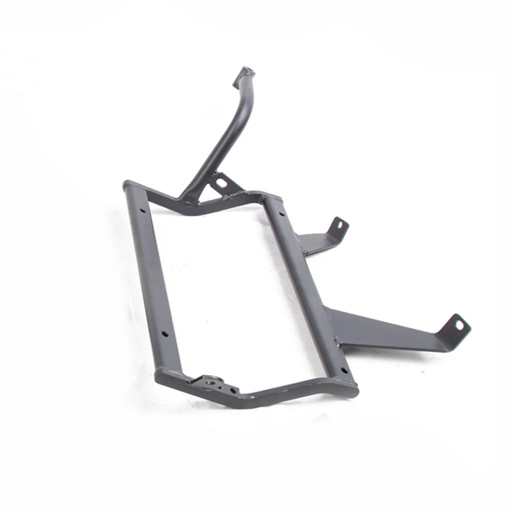 Motorcycle Side Panniers Rack Frame Top Box Case Saddlebag Bracket Pannier Stainless Steel Luggage Racks for QJMOTO X650
