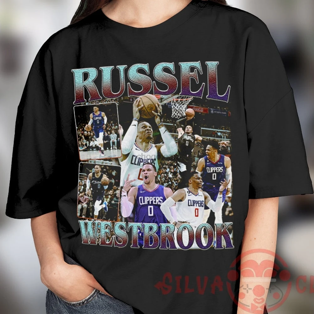 Vintage 90s Graphic Style Russell Westbrook T-Shirt Russell Westbrook ShirtRussell Westbrook Unisex Retro Oversized Basketball B