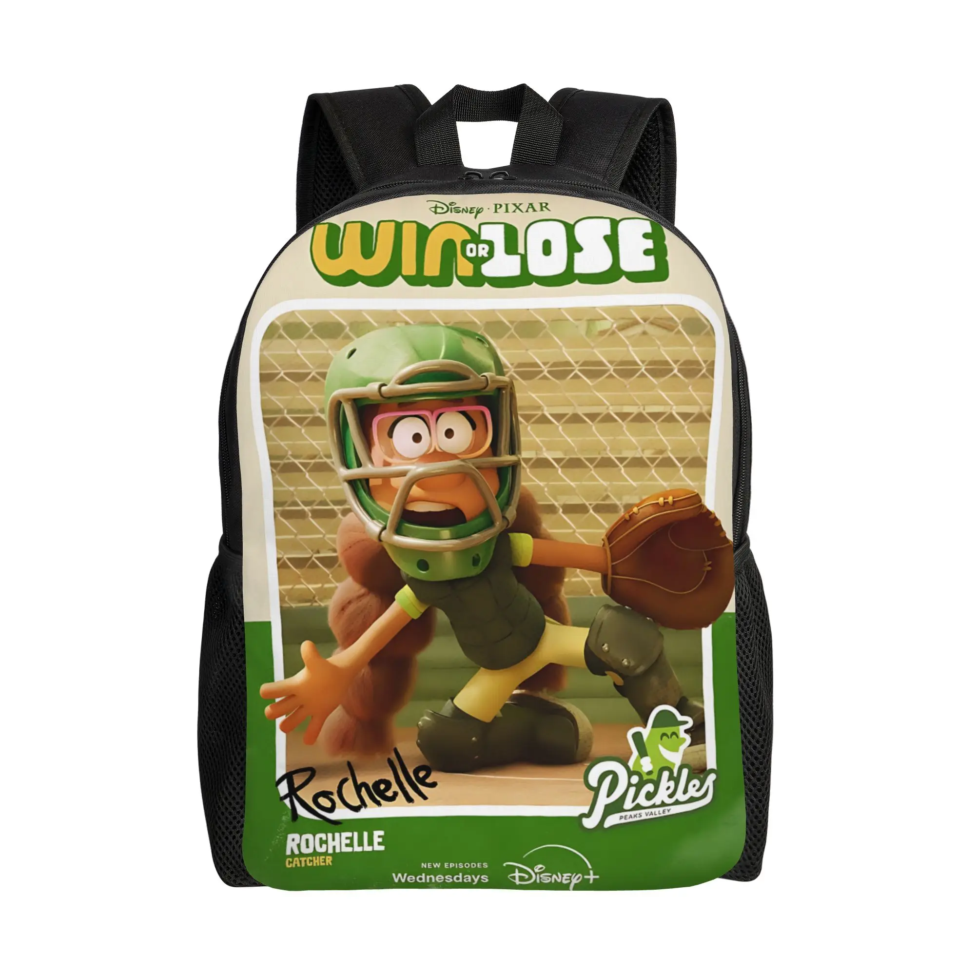 

1PC Backpack Win Or Lose Cartoon Daypack Baseball Dream Super Quality Hiking Large Capacity Rucksack