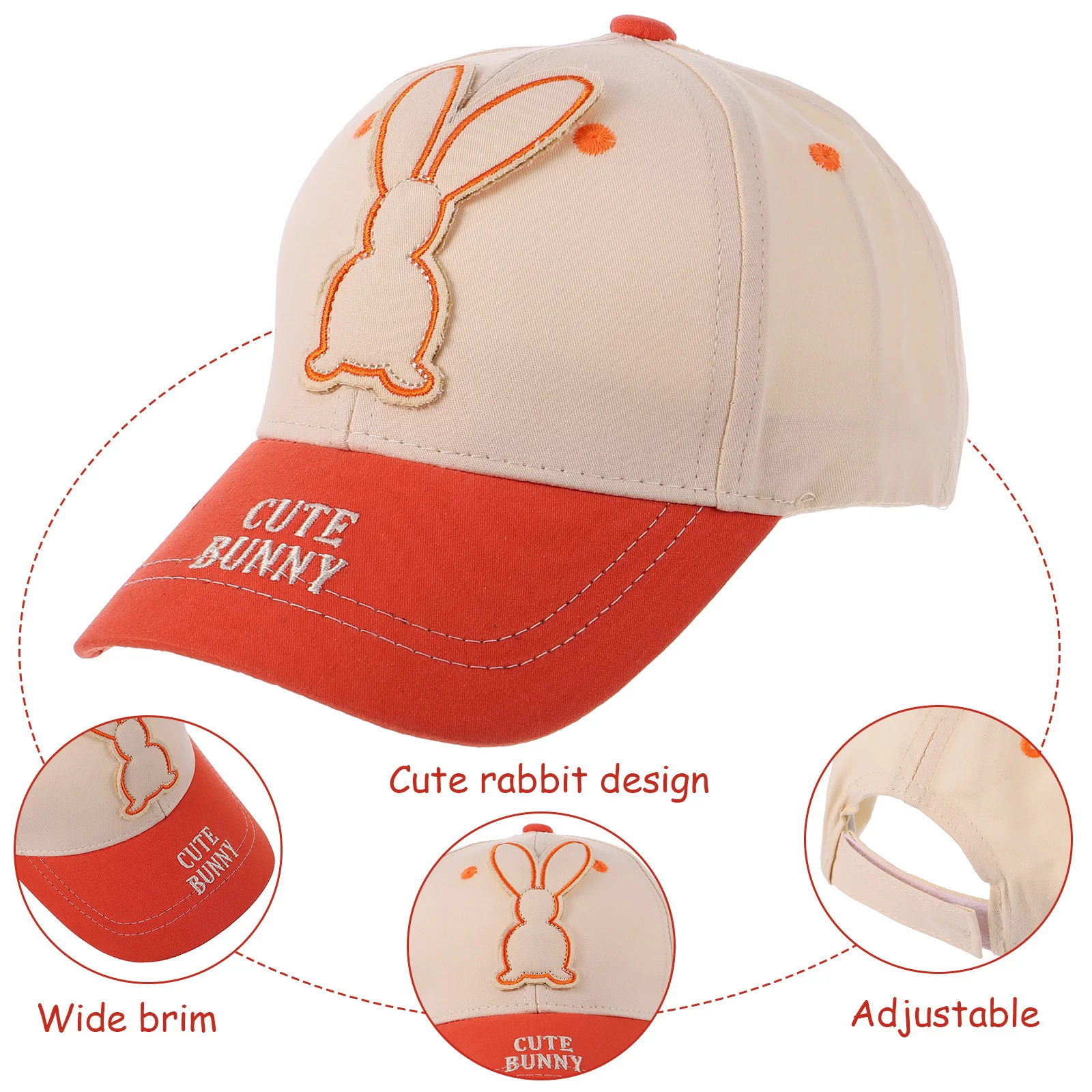 

1 шт., детская бейсбольная кепка, хлопковая летняя шляпа от солнца, уличная регулируемая детская фуражка, удобная бейсболка из мягкого материала