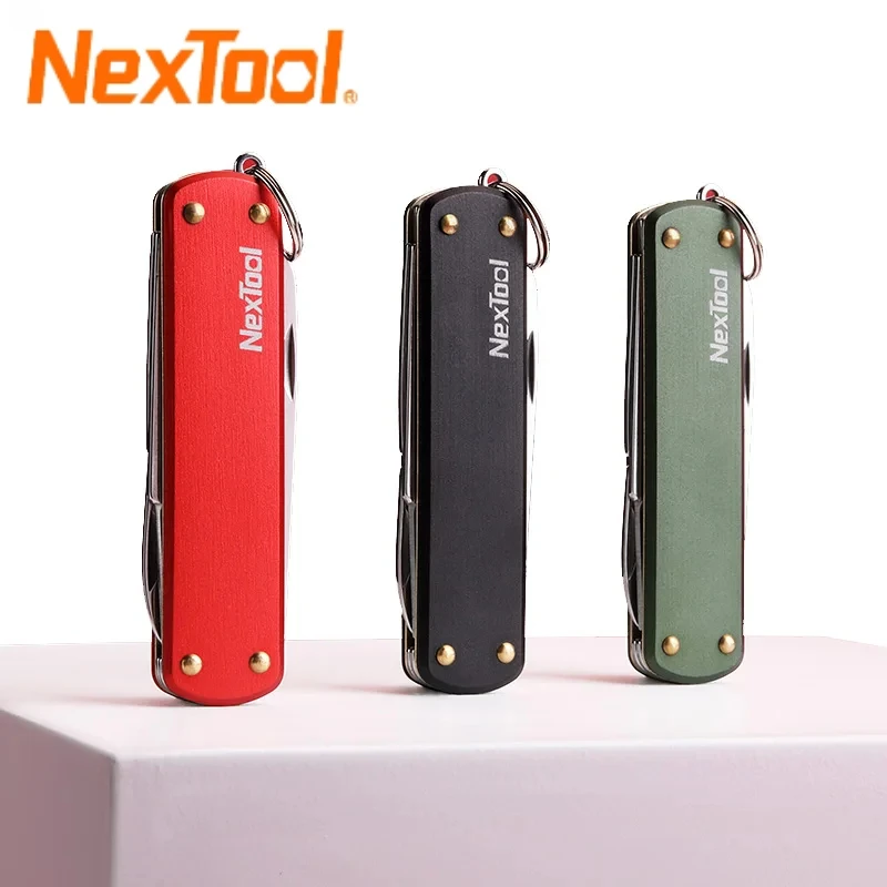 NexTool mini knife, multifunctional folding scissors, screwdriver, portable outdoor cutting, multifunctional repair tool