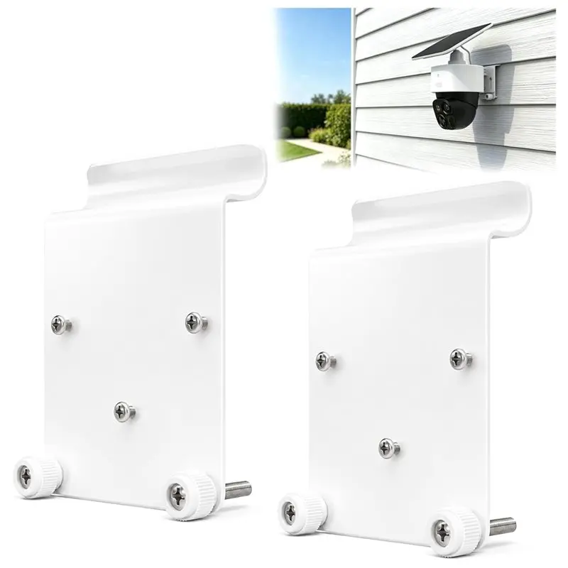 [LXYA68Z!] Rustproof Outdoor Wall Mount Holder For Eufy Solocam S340 E30 E42& 4G LTE Cam S330- 2-Pack Mounting Support