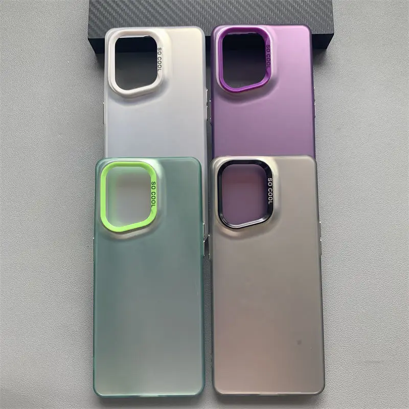 For Oppo Find X5 Pro Case OPPO Find X5 Phone Case oppo CPH2305 CPH2307 Cover find x5 pro Luxury Metallic Aurora Skin Matte Cover