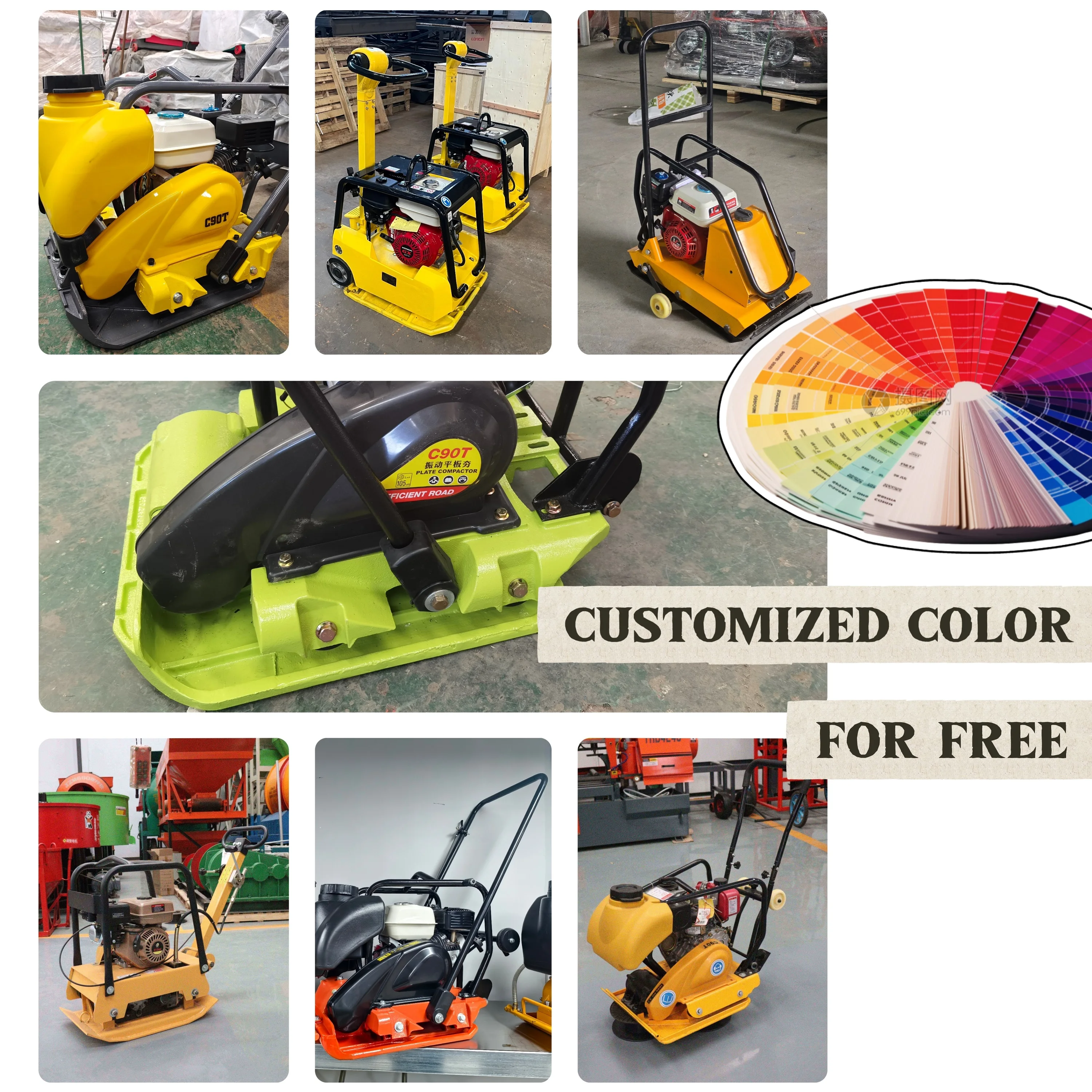 Reversible Mini Road Compactio - Plate Compactor Vibrator 评论和价格