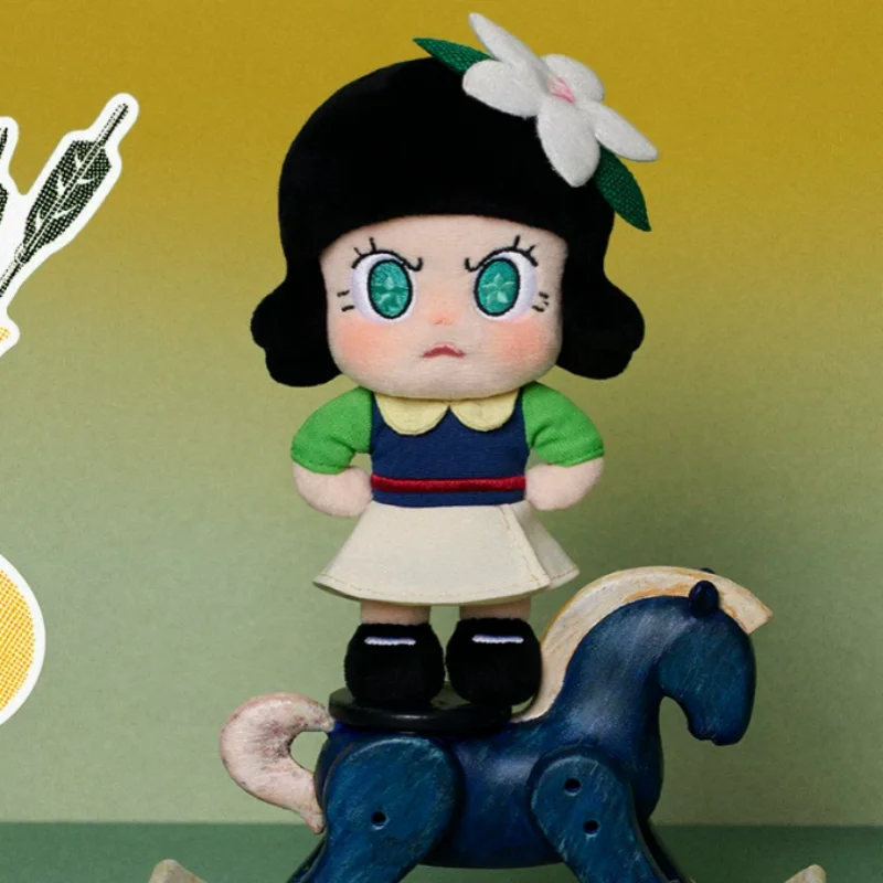 POPMART Angry Molly [PLAY] Disney Princess Series Vinyl Plush Pendant Blind Box Guess Bag Original Toys Doll Cute Anime Figure