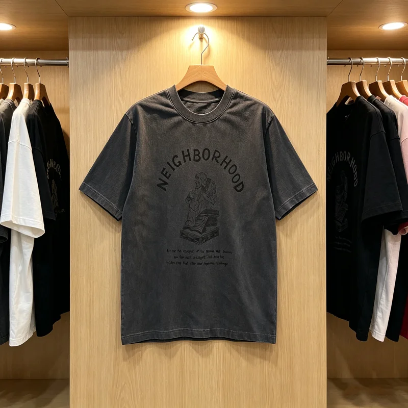 NBHD Carve Meditatie Aap Print - Street Fashion Of Japan recensie en prijs