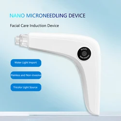 3 In 1 Skincare Water Importer Nano Mesotherapy Gun Serum Applicator Beauty Instrument for Wrinkle Removal and Hydration Whiten