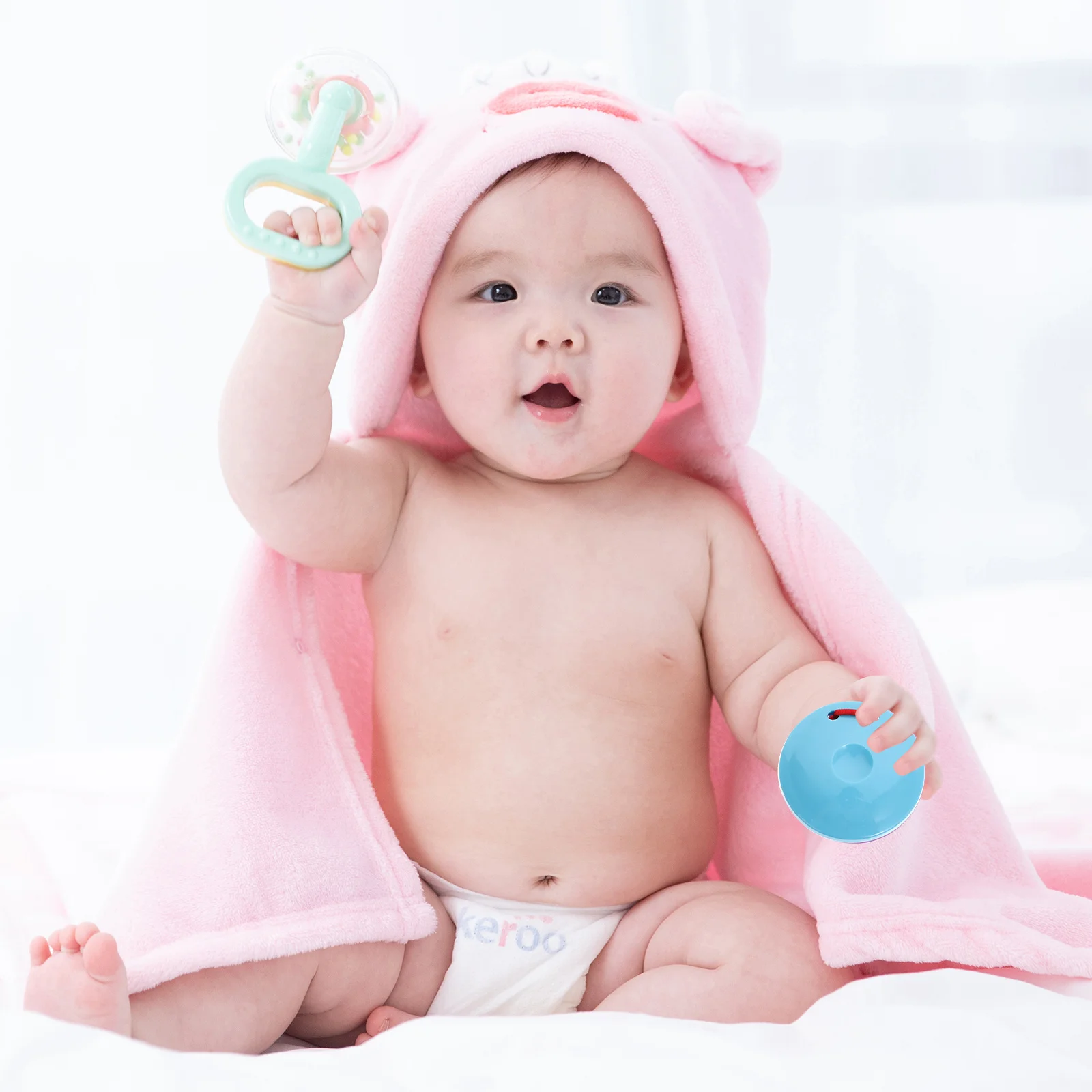 

8Pcs Plastic Castanets Finger Percussion Instrument for Music Learning Sensory Development Plastic Castanets