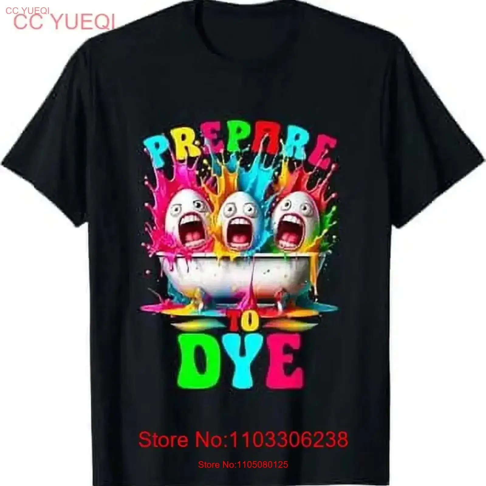 Preparar teñir huevos caza y niños camiseta de Pascua vintage ropa de calle lavada suave elegante Casual ropa de diseñador gráfico