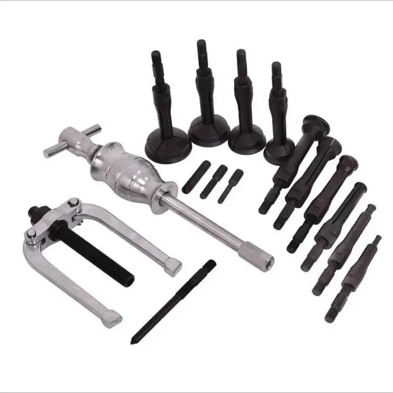 

16Pcs Bearing Extractor Set Inner Internal Blind Remover Tool W/ Slide Hammer