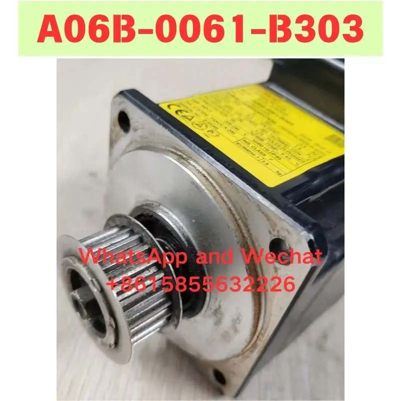 Used OEM disassembled parts electrical machinery A06B-0061-B303 Functional test OK Fast delivery