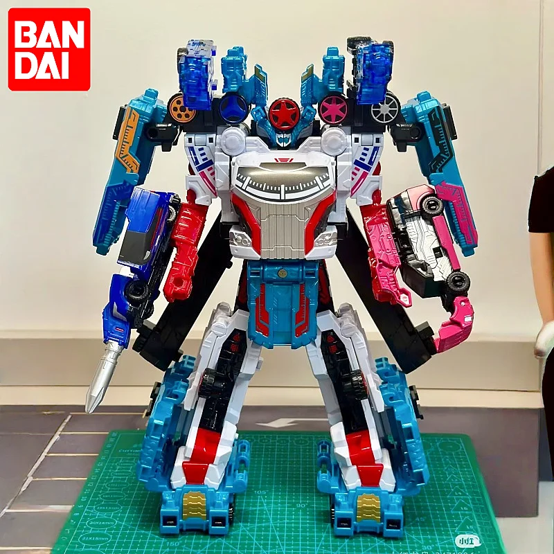 

Original Bandai Dx Blast Ranger Champion Car Trailer Transporter Final Transformation Fit Set Action Figure Anime Gift Toy