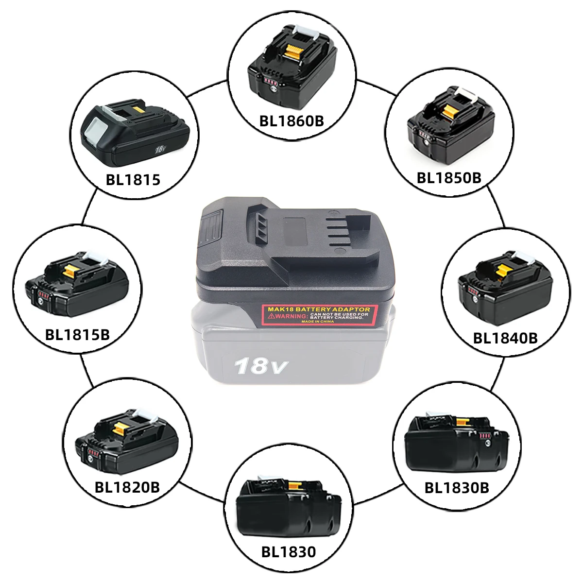 

Battery Adapter For Makita/Bosch 18V Li-ion Battery Converter to For Parkside 20V Power Tool Accessory PAP20 A1 PAP20 A3 PAP20