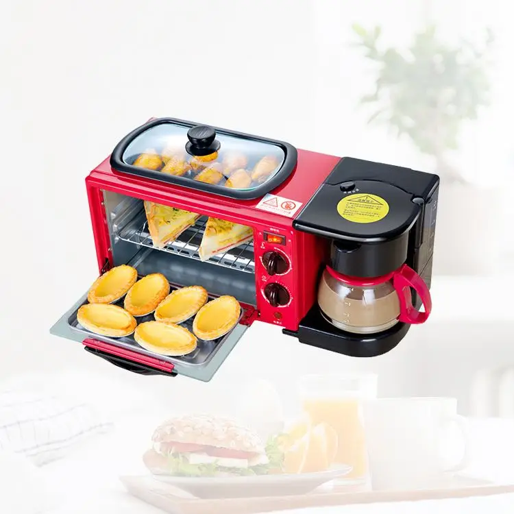 Home 3 in 1 breakfast making makers machine 3 in 1 breakfast machine