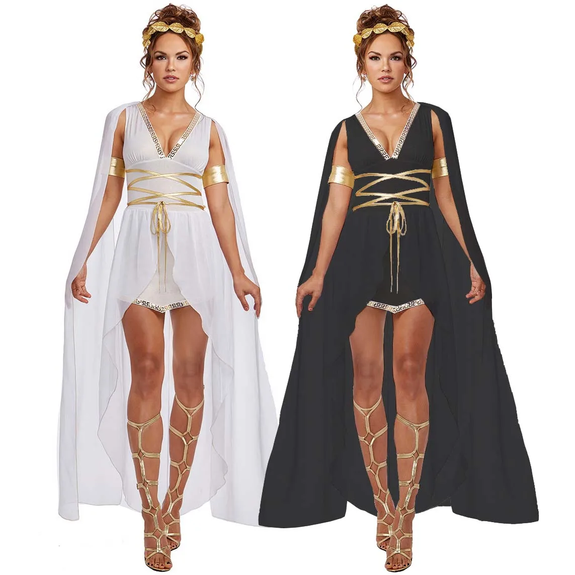 Halloween Adult Women Venus Greek Goddess Costume