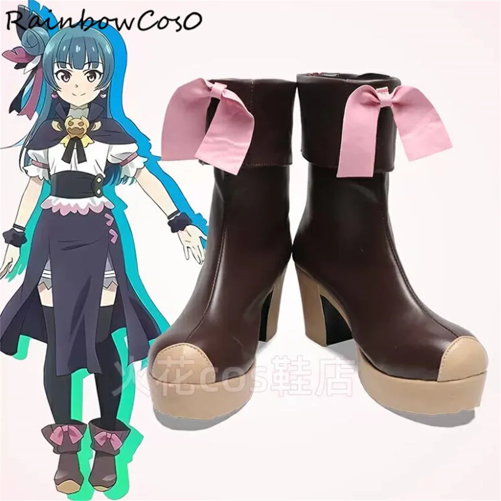 

SUNSHINE in the MIRROR Lovelive Love Live Cosplay Shoes Boots Game Anime Party Halloween Chritmas RainbowCos0 W3829