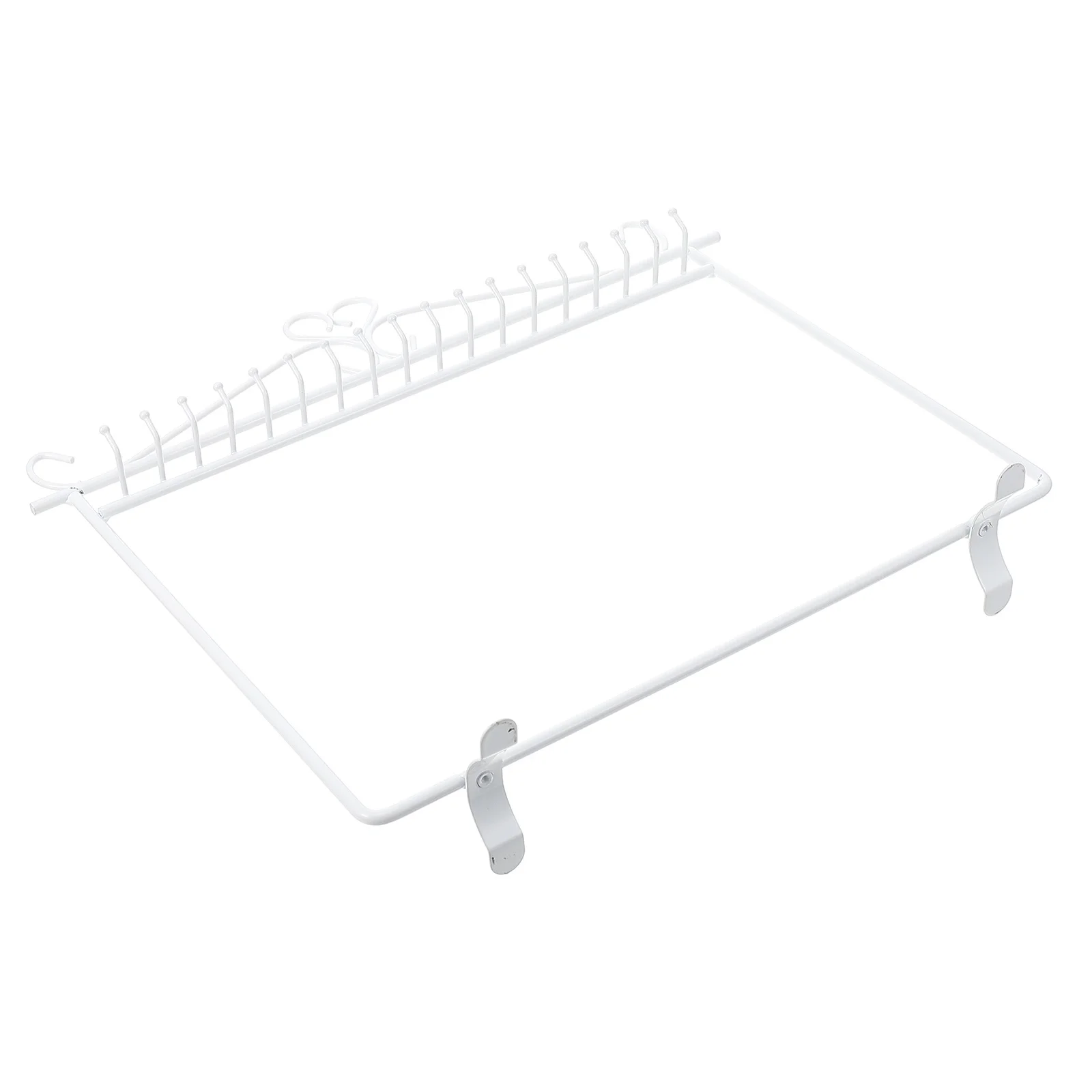 1Pcs Necklace Display Rack Multi-Slot Iron Craft Jewelry Holder Decorative Necklace Organizer Desktop Stand Desktop Jewelry Rack