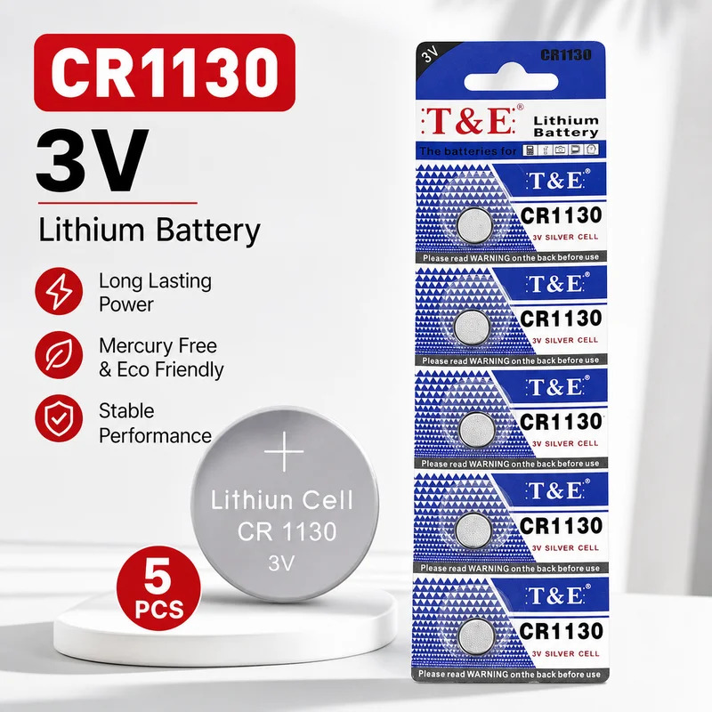 Lithium Coin Cell Battery CR1130 3V 2PCS-50PCS, KL1130 BR1130 LM1130 DL1130 For Watch Toy Remote Control