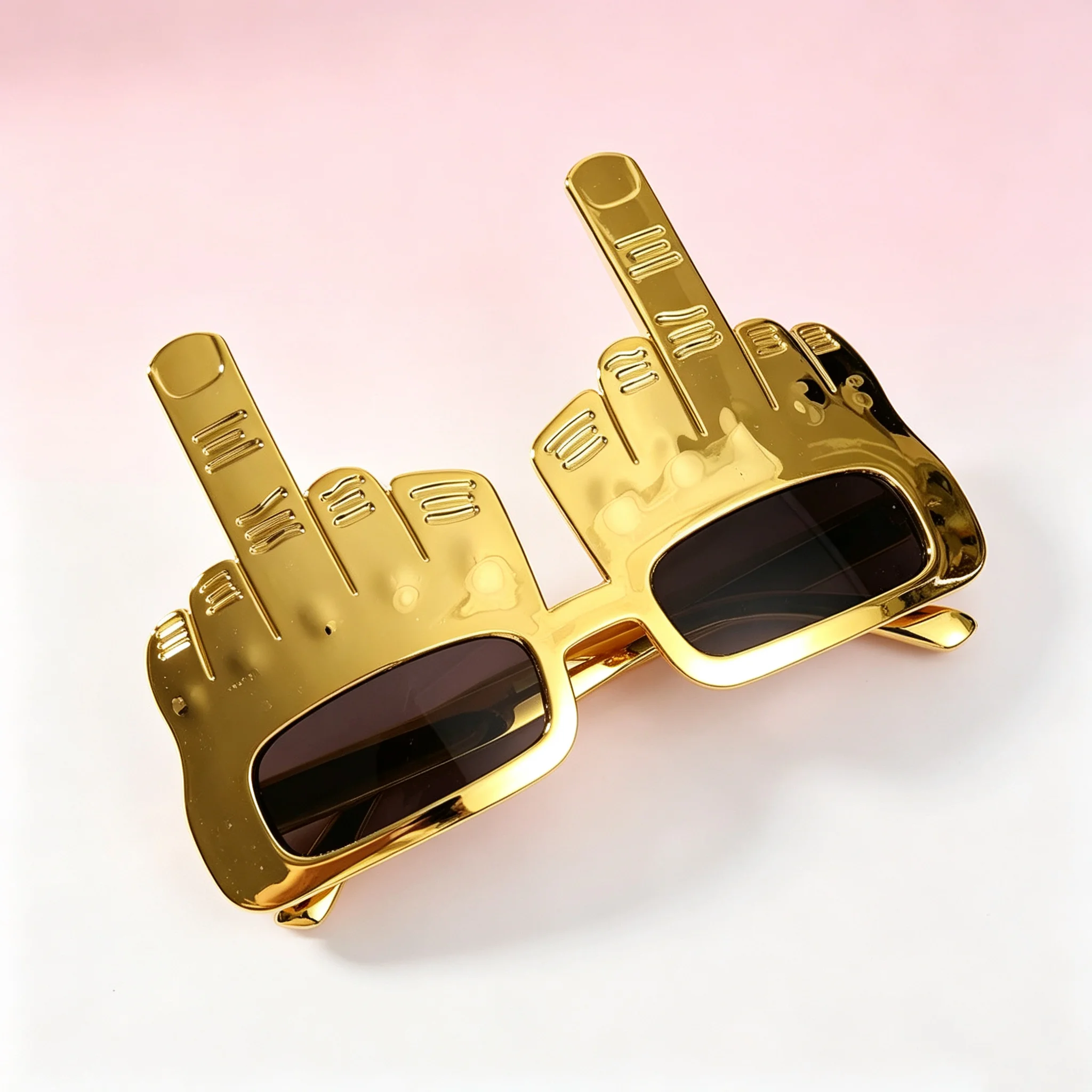 Kreative Vertikale Mittelfinger-Brille, Dekorative Requisiten, Lustige Sonnenbrille, Tanzparty-Requisiten, für Aufführungen, Selfies, Brille – Detail 2