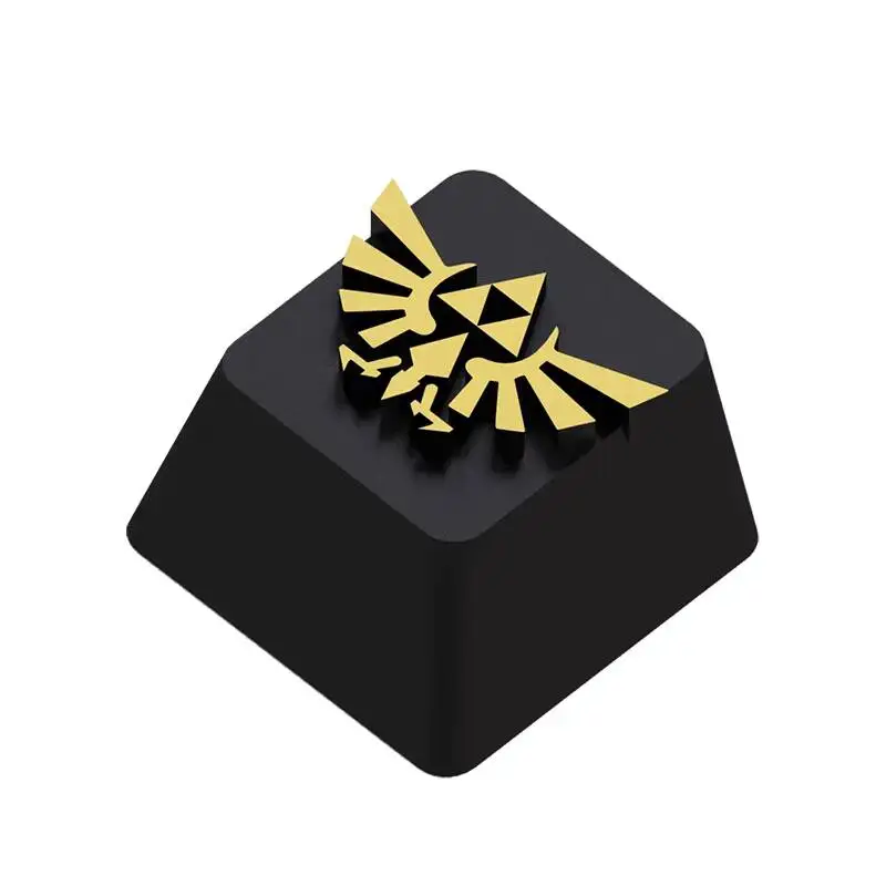 

Mechanical Keyboard Zelda Tears Of The Kingdom Merchandise Logo Zinc Aluminum Alloy Metal Personalized Keycaps