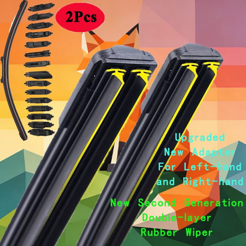 

For Renault KOLEOS 2006-2024 Car Windshield Wiper Blade Front Windscreen Brushes Washer Accessories Window Cleaning Replacement