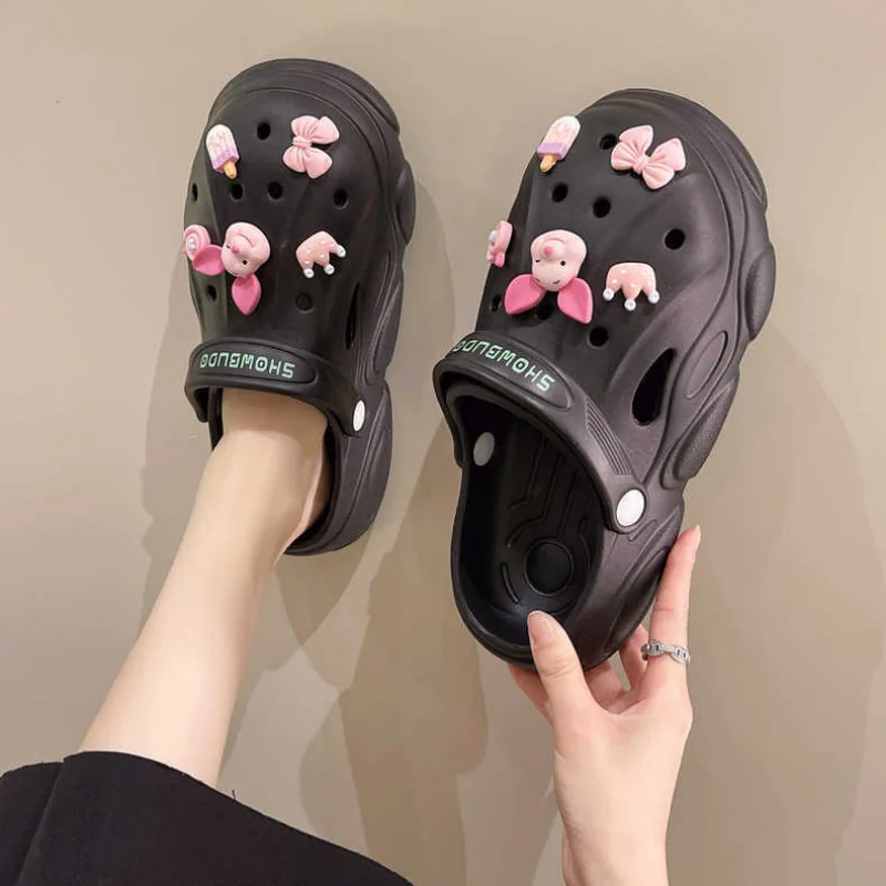 2023 New Summer EVA Non-slip Garden Shoes Women Hospital Work Medical Sandals Classic Nursing Clogs Waterproof Slippers