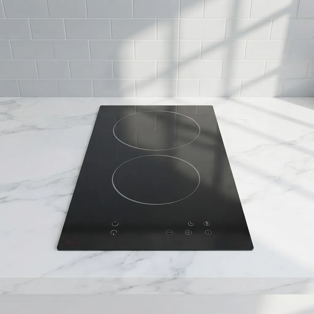 30cm Domino Induction Hob 3600W Built in 2 Zone Cooktop with Touch Control Electric Stove for RV Apartment