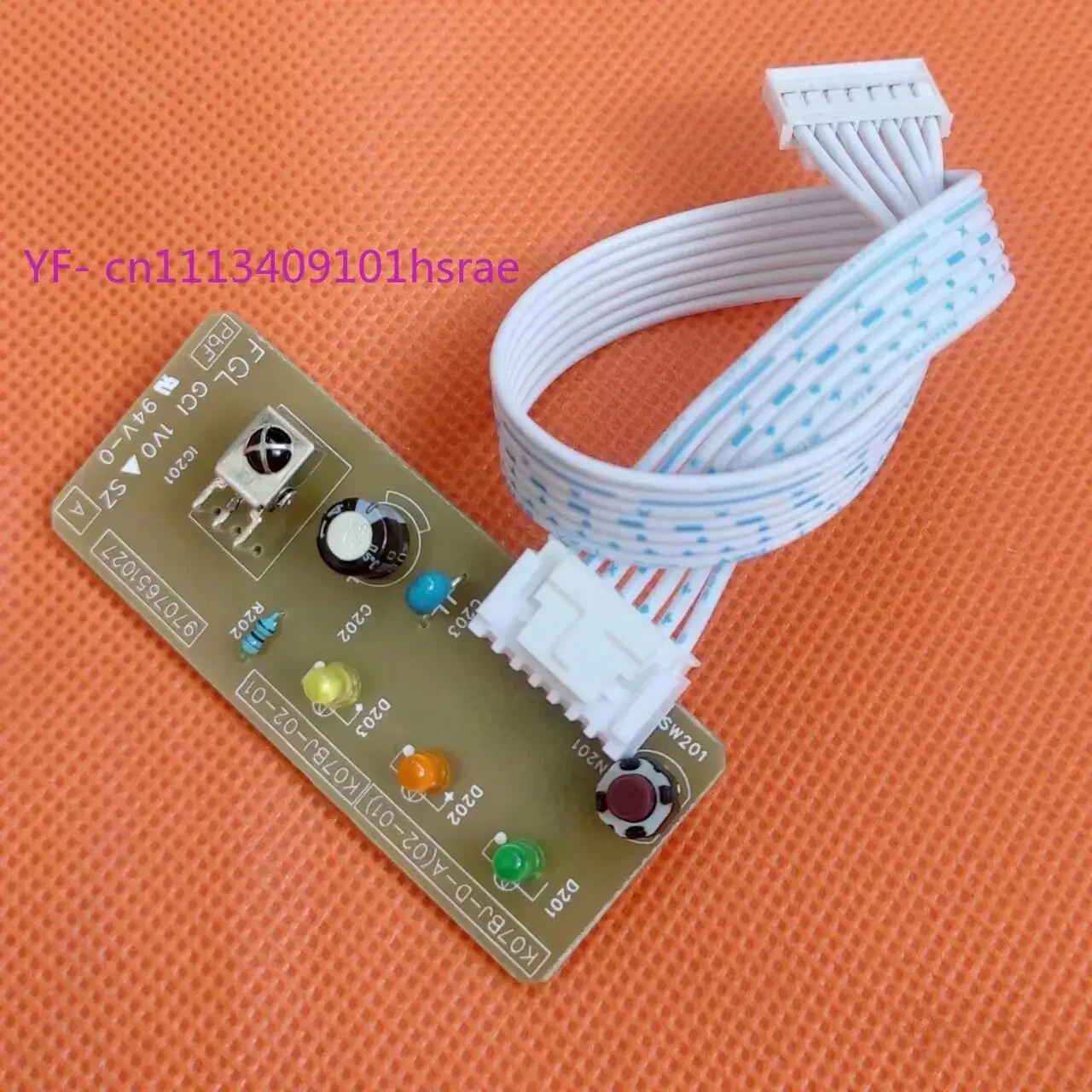 K07BJ-D-A(02-01) Infrared Receive Control Panel 9707651027 For Fujitsu Split Inverter Air Conditioner Replacement