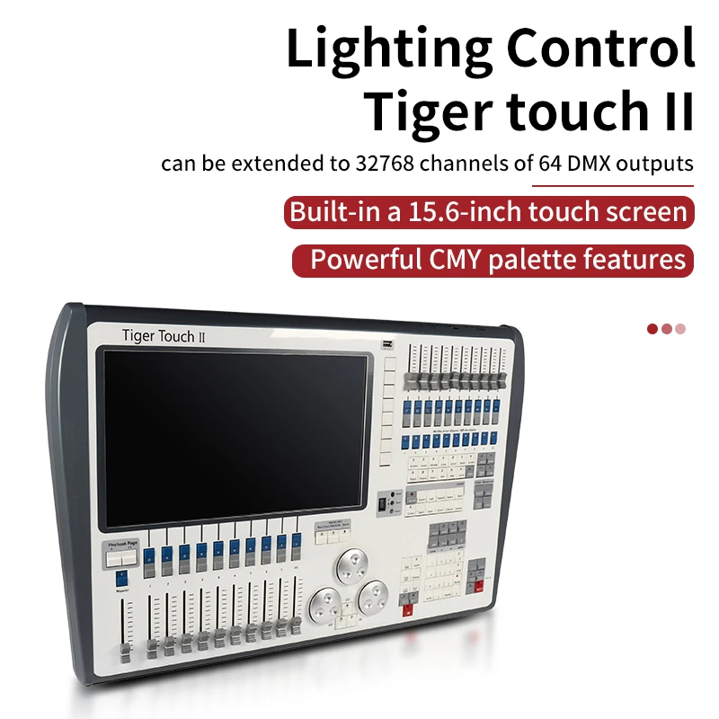 Professional Titan Mobile Tiger Touch Wing Control For Stage Dmx 512 Tiger Touch Light Console