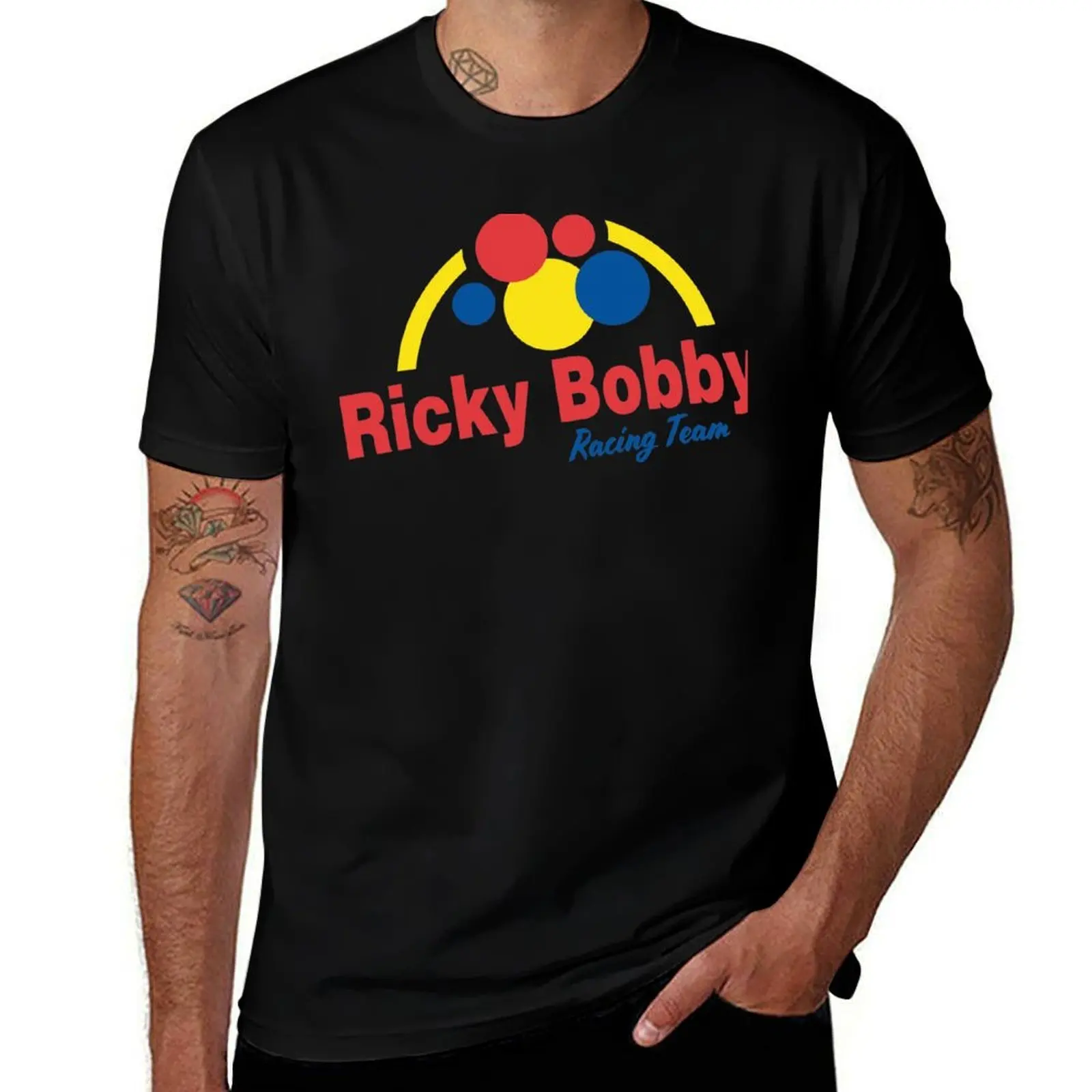 

Ricky Bobby Racing Team - Talladega Nights T-Shirt t shirt man cotton man tshirt T-Shirt