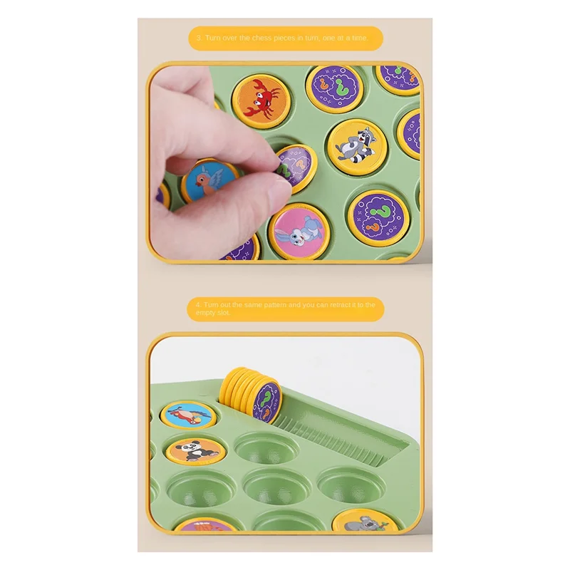 

Детская шахматная флип-игра, флип-игра с фруктами, флип-игра на память