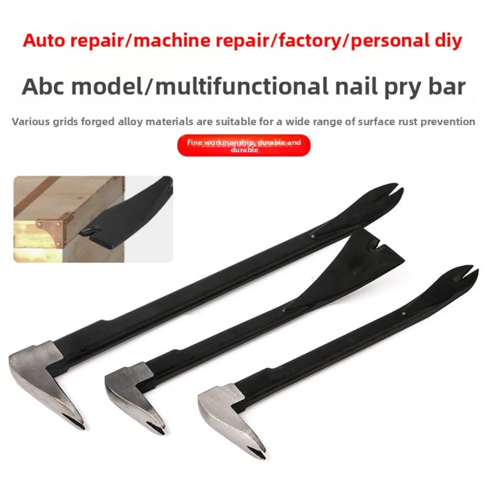

Nail Puller Cats Paw Nail Remover Multifunctional Crowbar Tool Steel Nail Extractor for Home Woodworking Tools