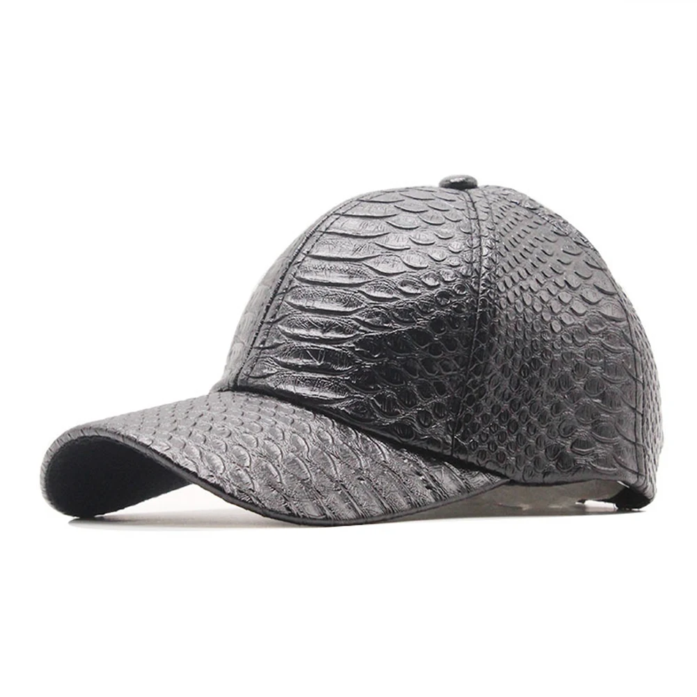 

Dad Hat Hat Man Outdoor Bone Camo Leather Mens Hat Solid Strapback Adjustable Baseball Breathable Cap Crocodile