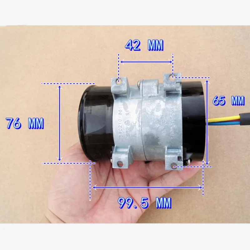 Super violence draught fan 76mm Ducted Fan 6 Blades with Brushless metal motor kv3100 For model,aerodynamic hovercraft