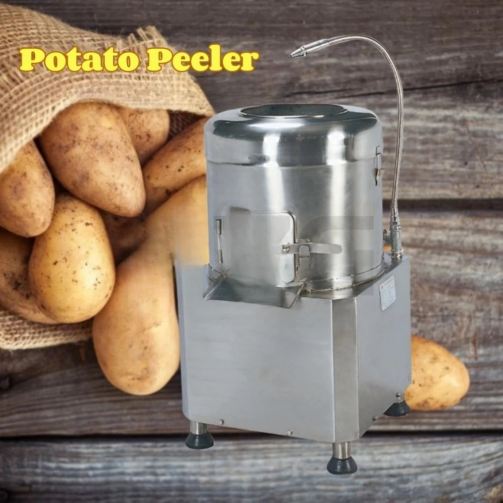 เครื่องปอกเปลือกมันฝรั่งอัตโนม - Commercial Potato Peeler Machine บทวิจารณ์และราคา
