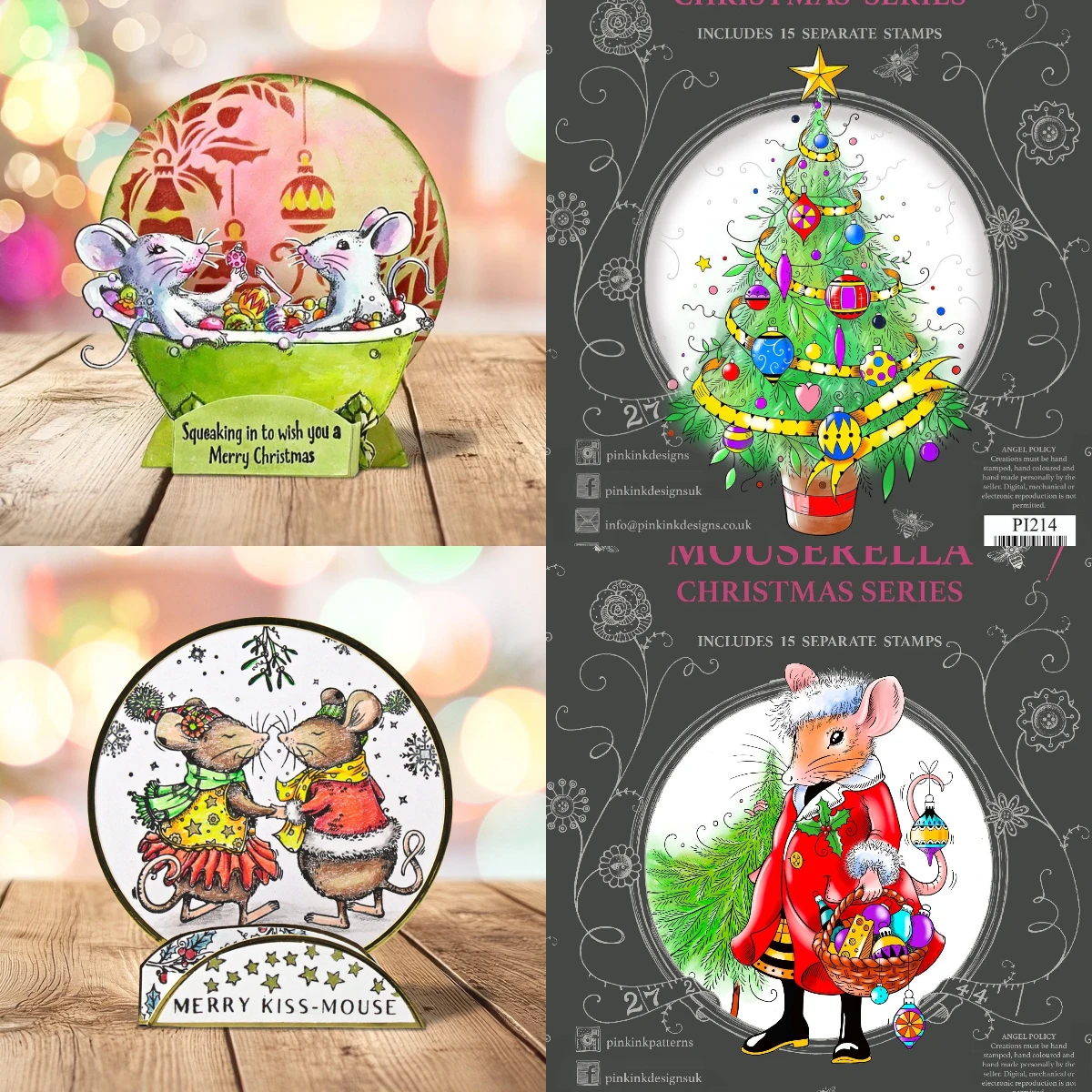 The Mouse Holds the Gift 2026 New Stamps Scrapbook Diary Decoration Stencil Embossing Template DIY Greeting Card Handmade