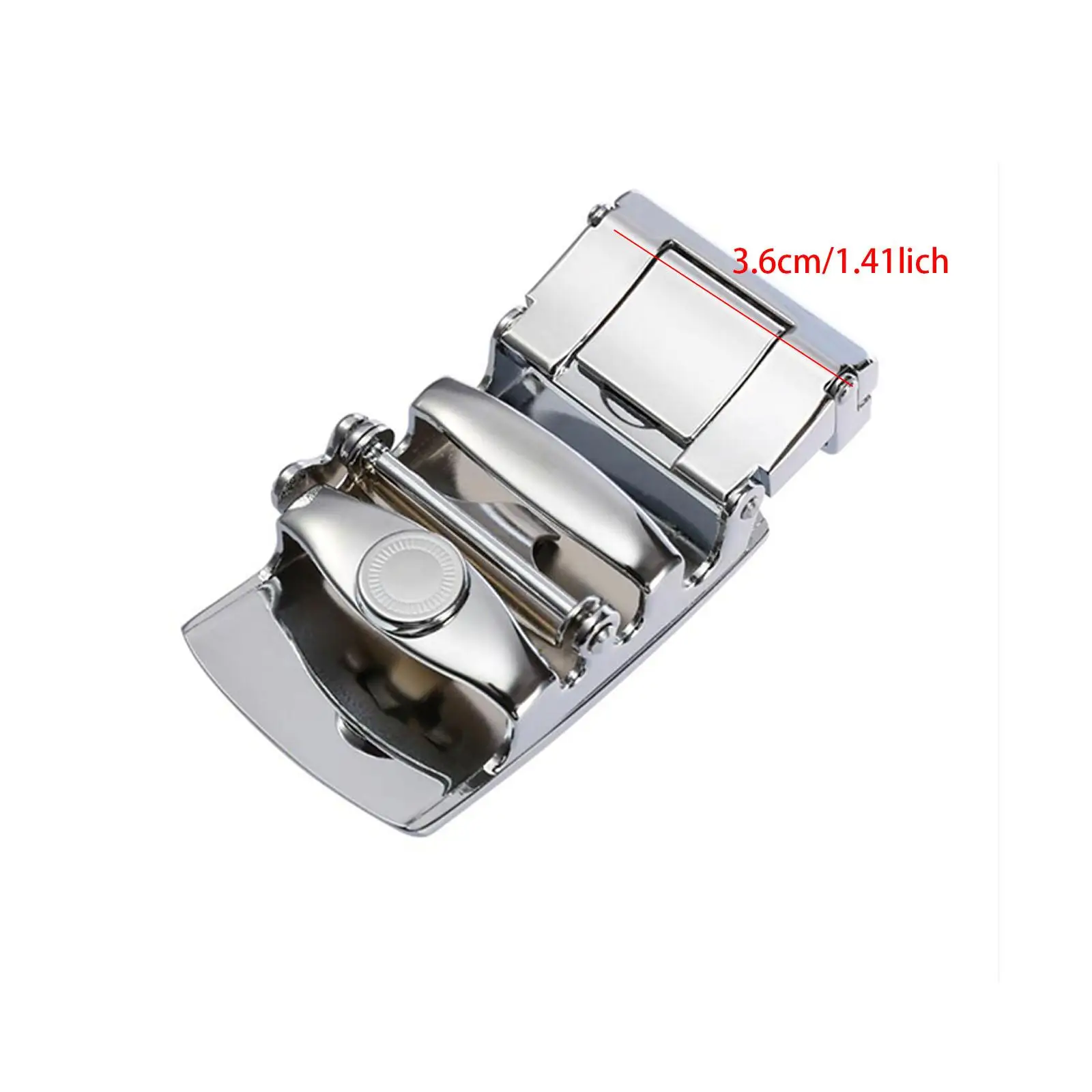 Ratchet Belt Buckle for Men Decorative Trouser Belt Buckle Click Buckle for Business Formal Wear Apparel Accessories Jeans Pants