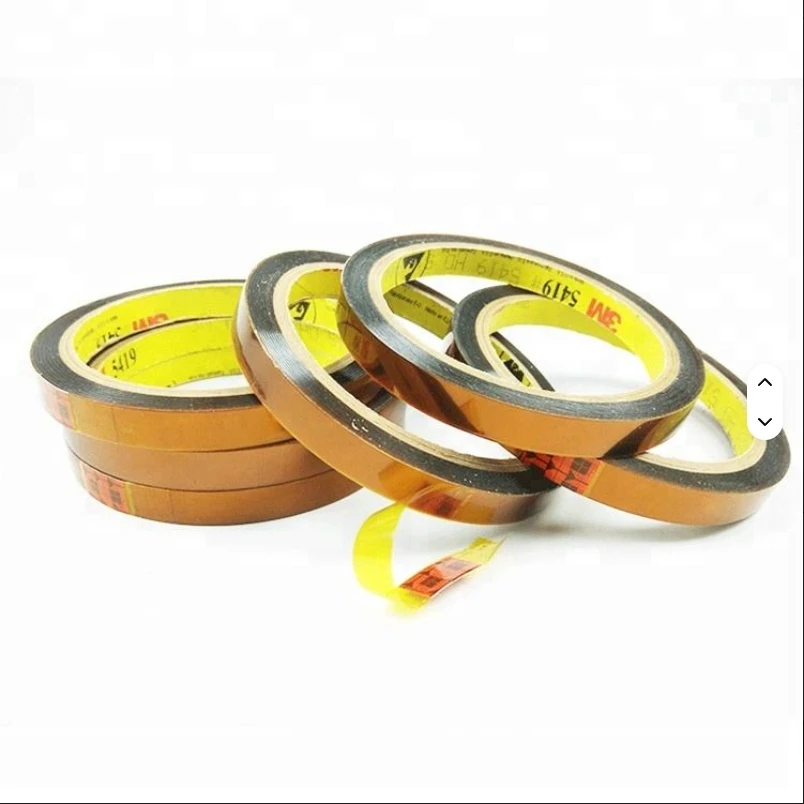 

1/3/5PCS 5-25MM X 33M High Temp Insulation Tape, Professional Welding Polyimide Kapton Tape for Electronics Industry