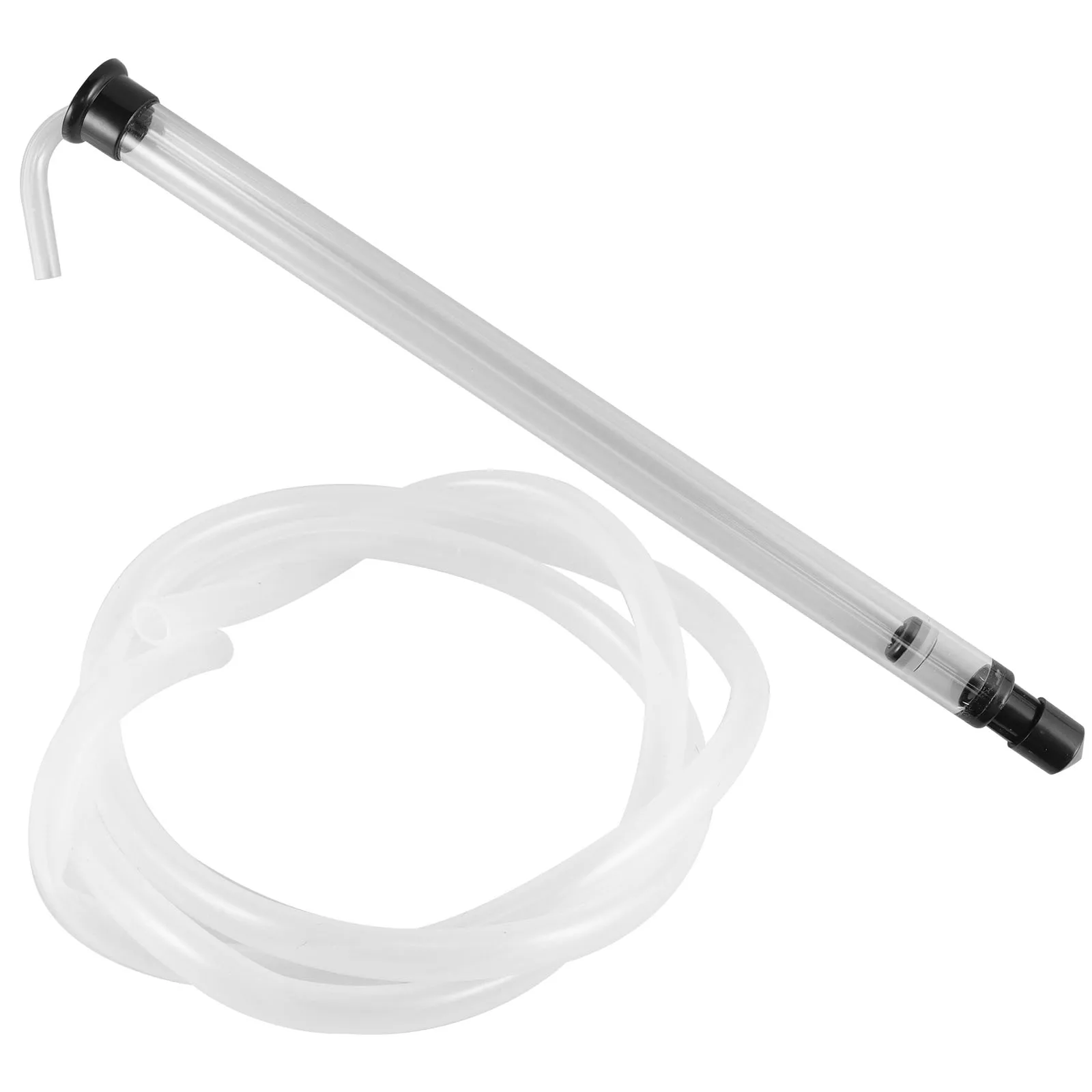 

Press Hose 45cm Auto Syphon Plastic Brewing Transfer Siphoning Making Beer Soft Tube Flow Storage Easy