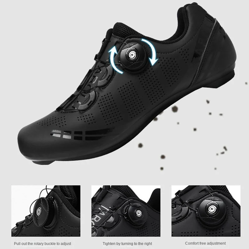 Zapatos de ciclismo MTB para hombre, tacos para ruta, zapatillas planas de velocidad para bicicleta de carretera, calzado para ciclismo de montaña Spd para mujer