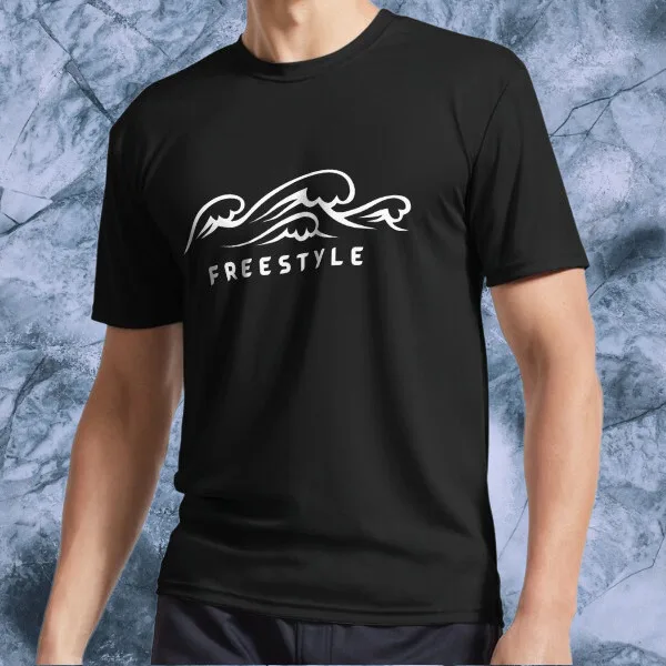 Freestyle Active T-Shirt Funny Logo Tee Men's T-Shirt