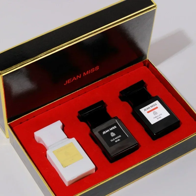 العطور 90 مللي صندوق هدايا العطور الرجالية 3 قطعة مجموعة رائحة كولونيا الطبيعية الطازجة عطر الرجل الساحر العطور Hombres Originales