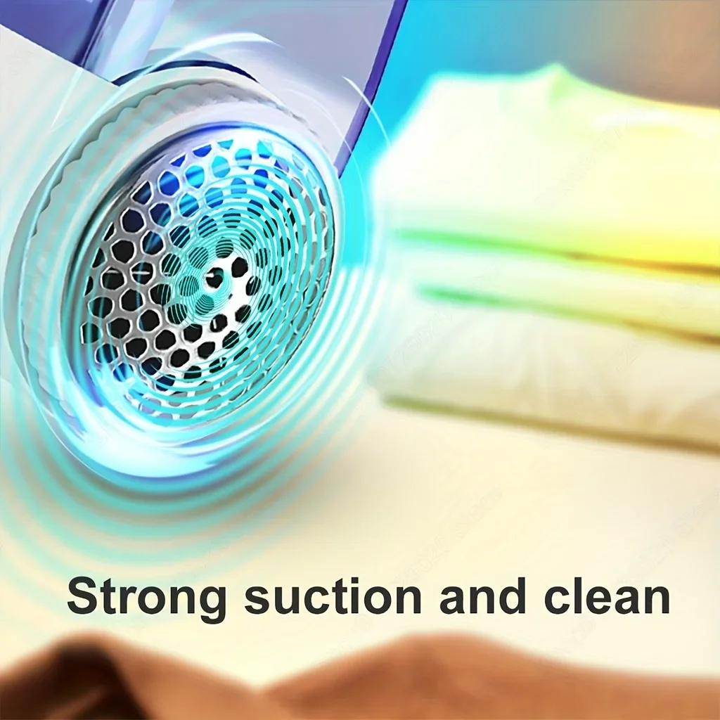 Electric Lint Remover - Battery Powered Hairball Trimmer for Clothes and Furniture - Easily Removes Lint and Hairballs image 4