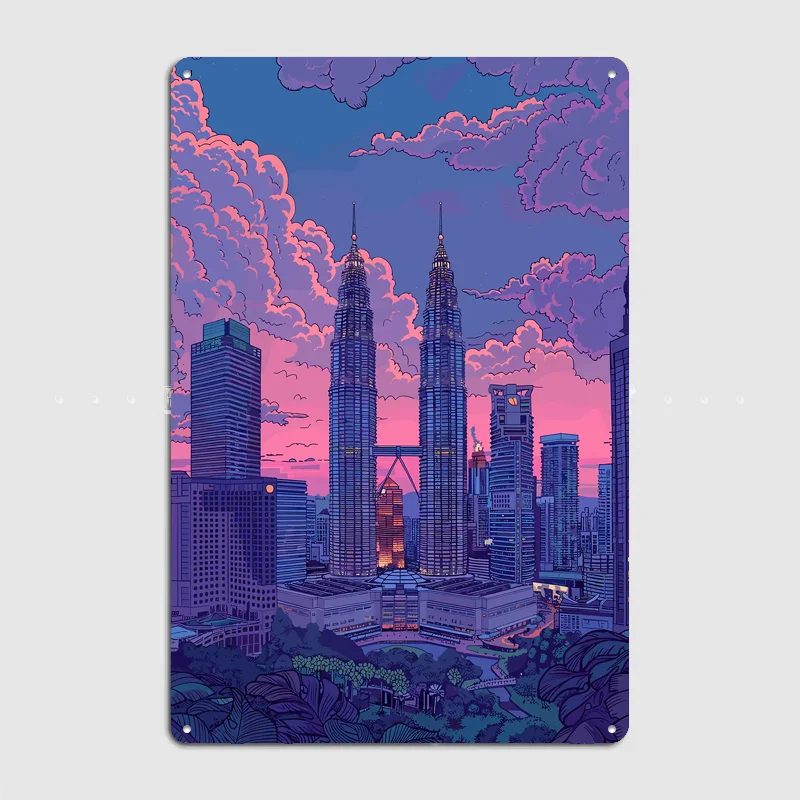 Kuala Lumpur Skyline Travel Sc - Home Decor Kuala Lumpur ulasan dan harga