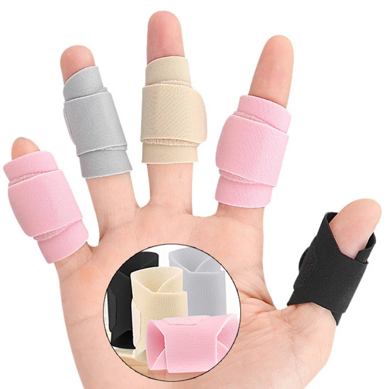 1PC Finger Splints Splints Brace Support For Thumb Protective Elastic Bandages Thumb Brace For Basketball Volleyball